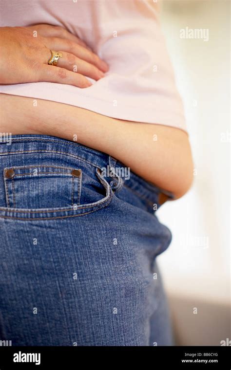 Overweight Girl And Fat Tummy Hi Res Stock Photography And Images Alamy