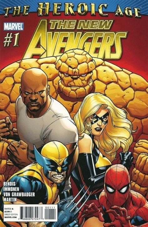 New Avengers Volumen Comic Completo Sin Acortadores
