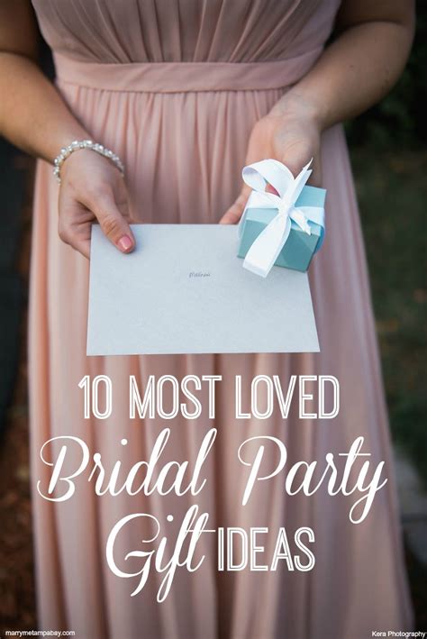 When trying to come up with a bridesmaid gift idea, it's important to. 10 Most Loved Bridal Party Gift Ideas | Bridesmaid Gift ...
