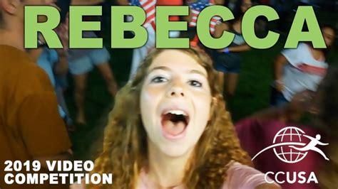 Rebecca S Video Entry Youtube