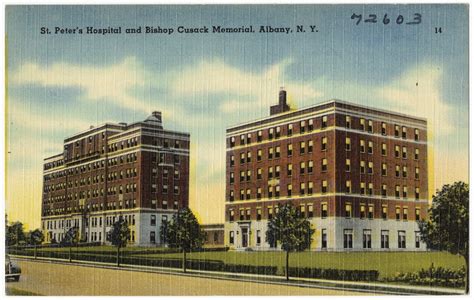St Peters Hospital And Bishop Cusack Memorial Albany N Y