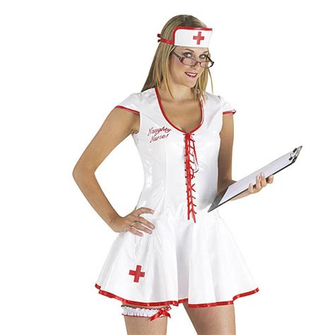 Naughty Nurse Pvc Uniform Iwoot