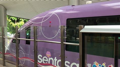 Sentosa Express Monorail Sdc Purple N Sdc Yellow Imbiah Stn Youtube