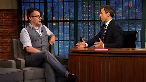 Watch Late Night With Seth Meyers Interview Author Matt Fraction Talks Sex Criminals