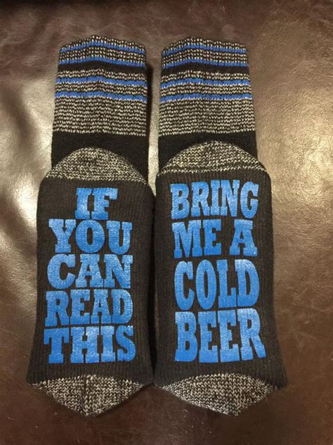 If You Can Read This Socks Funny Socks Socks With Sayings Etsy Uk