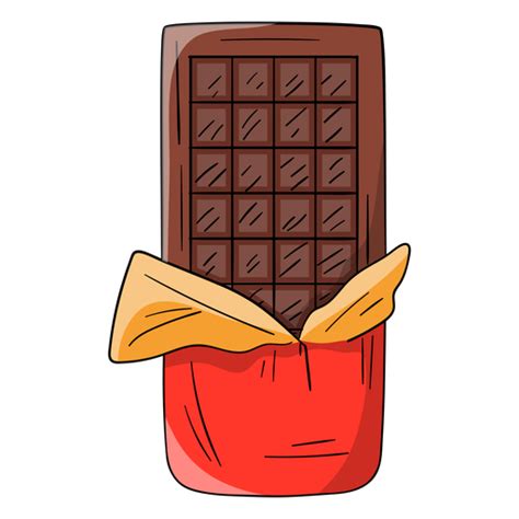 Dibujos Animados De Barra De Chocolate Descargar Pngsvg Transparente