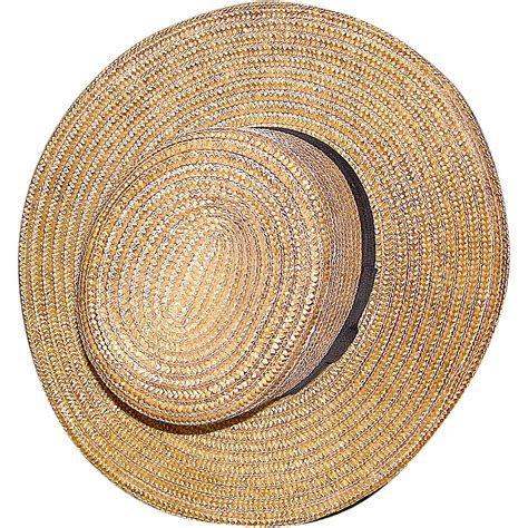 Amish Vintage Straw Hat From Lancaster Valley Pennsylvania From Eddy