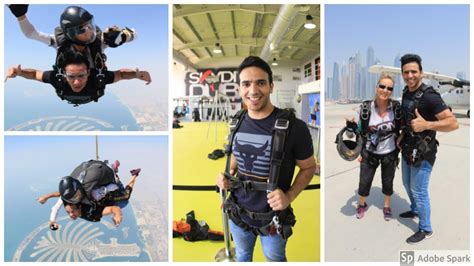 Dubai Skydive تجربة سكاي دايف دبي Youtube