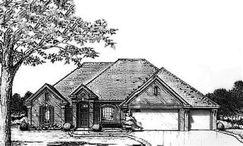 Traditional Style House Plan 3 Beds 2 Baths 2106 Sqft Plan 310 926