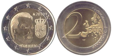 2 Euro Luxemburg 2010 Coincard