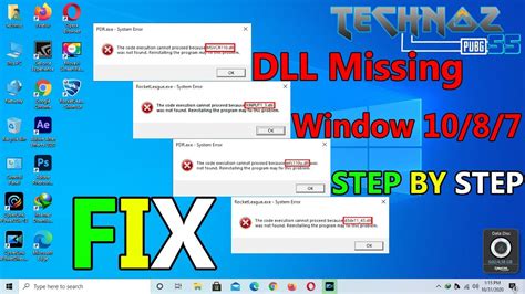 How To Fix Missing Dll Files In Windows 7810 Vcruntime140 Is Error On