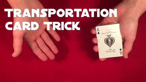 Insane Transportation Card Trick Tutorial Youtube