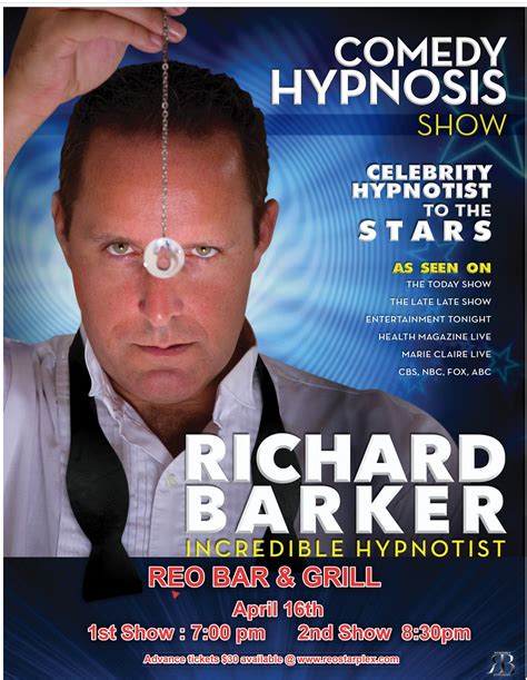 Richard Barker Comedy Hypnotist Reo Starplex
