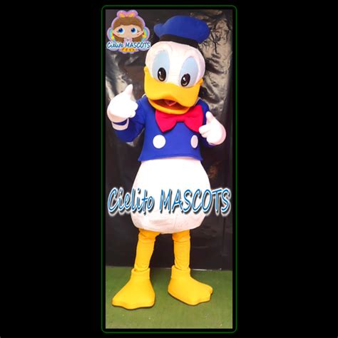 Donald Duck Mascot Costume Cielito Mascots