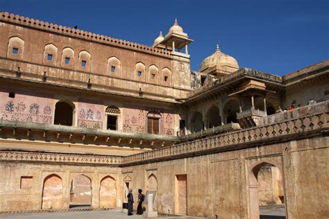 Amber Fort Interior Amber Fort Near Jaipur India Was The Flickr