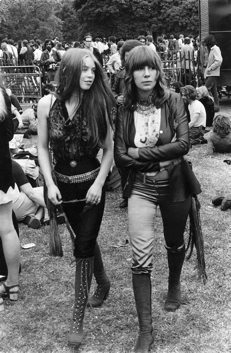 Woodstock 1969 Hyde Park Bowser Woodstock Fashion Hippie Man 1960s