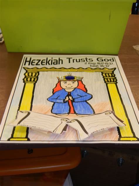 Hands On Bible Teacher Hezekiah Trust God