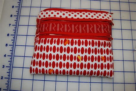 Triple Zip Pouch For Sweet Pouch Swap Pattern By A Quilter Flickr