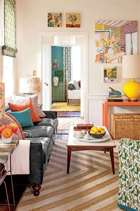 Colorful Decor Design Inspiration Small Living Room Decor Small