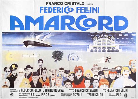 amarcord 1973 italian due fogli poster posteritati movie poster gallery