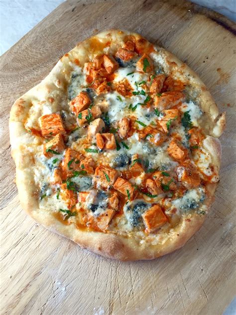 Preheat the oven to 375ºf. Buffalo Chicken & Blue Cheese Pizza | the optimalist kitchen