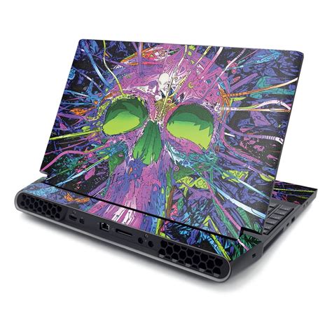 Grunge Skin For Alienware Area 51m 17 2019 Protective Durable