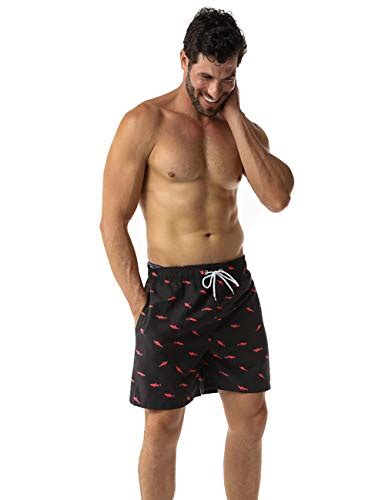 Silkworld Mens Swim Trunks Waterproof Bathing Suit Quick Dry Shorts