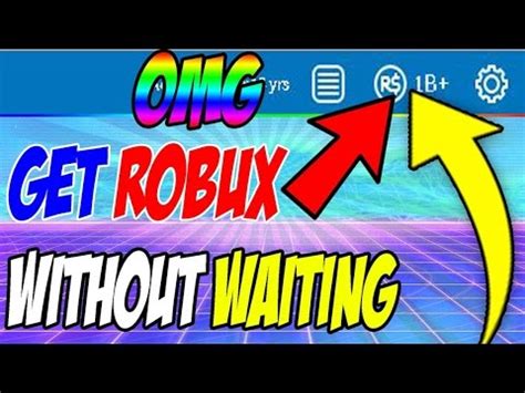 HOW TO GET UNLIMITED FREE ROBUX IN ROBLOX NO WAIT SAVE YouTube