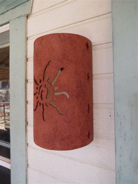 Outside Wall Light Ancient Sun Made In The Usa Wall Sconce Exterior