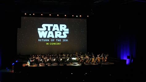 Star Wars In Concert Le Retour Du Jedi 100519 Metz Youtube