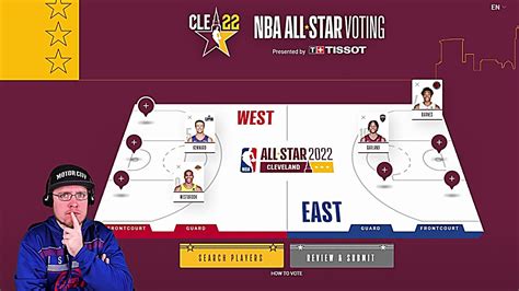 Official Nba All Star Starters Selection Youtube
