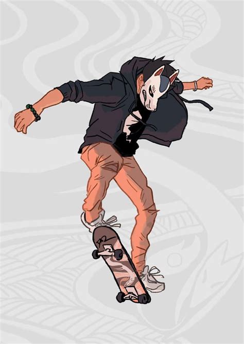 Anime Skateboard Pose Reference Animecf