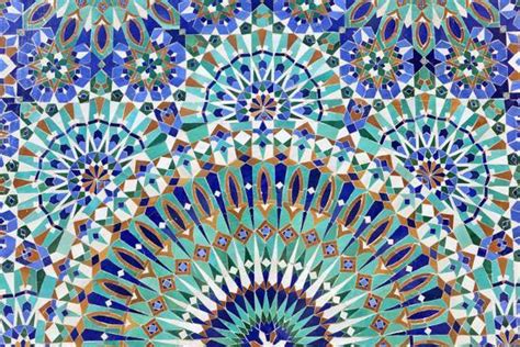 Royal Blue Moroccan Tile Digital Art By Wise Swan