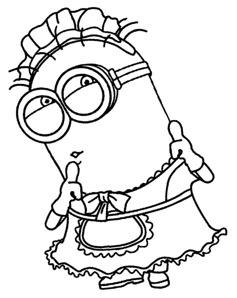 50 Desenhos Dos Minions Para Colorir Como Fazer Em Casa