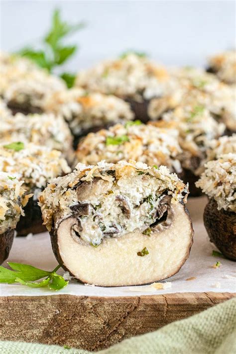 Healthy Stuffed Mushrooms Recipe Cooking Made Healthy