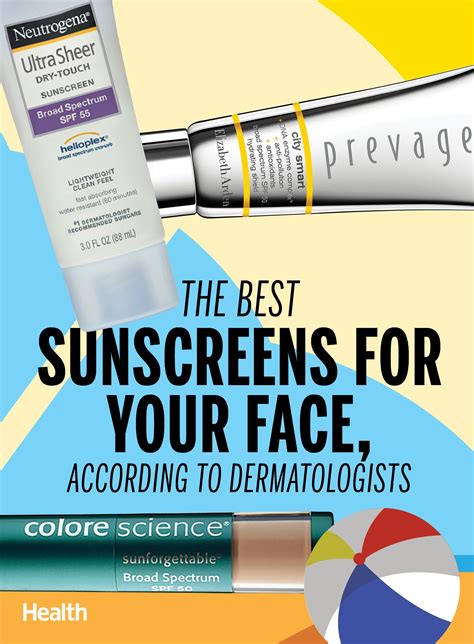These Are The Best Sunscreens For Your Face According To Dermatologists Best Face Products