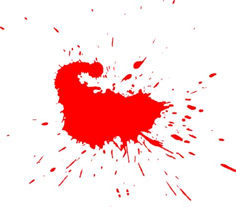 Blood Splatter Black Background Png