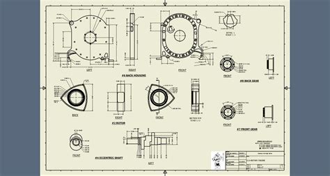 Full 12 A Rotary Engine 3d Cad Model Library Grabcad