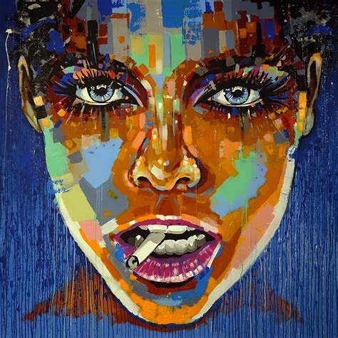 Face 35 By Wojtek Babski 2019 Painting Acrylic On Canvas Singulart