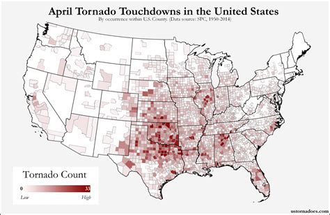 Us Tornado Map Archives Page 2 Of 3 Us Tornadoes