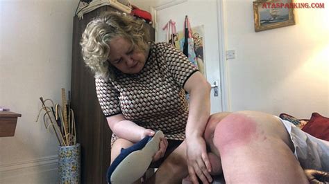 Andrew S Spanking Franco Style Legs Spread At Home With Miss Iceni