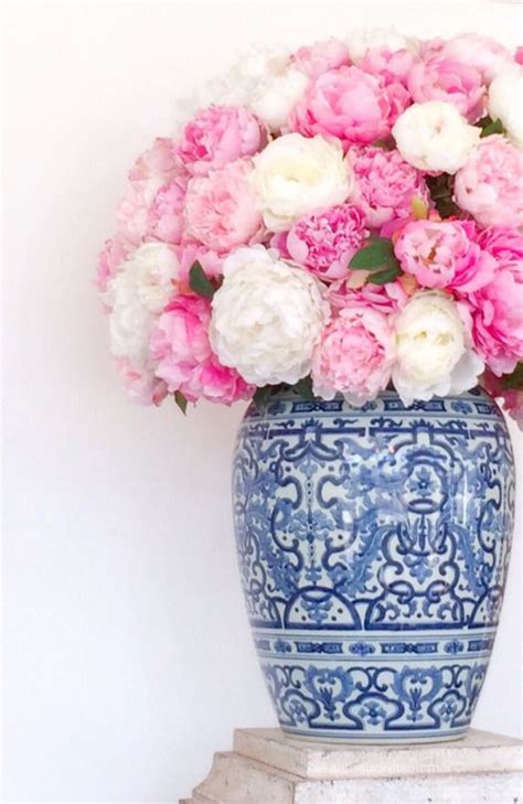 A Home Essential Ginger Jars With Flowers Mimosa Lane