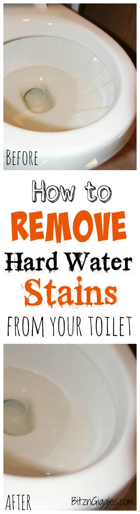 How To Remove Hard Water Stains From Your Toilet