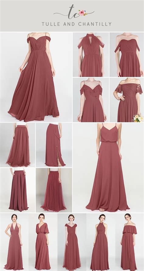 Canyon Rose Long Short Bridesmaid Dresses 80 149 Size 2 30 And 50