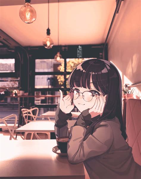 100 Cafe Anime Wallpapers