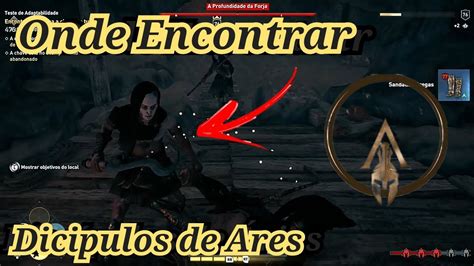 Onde encontrar os discípulos de Ares Assassins Creed Odyssey YouTube