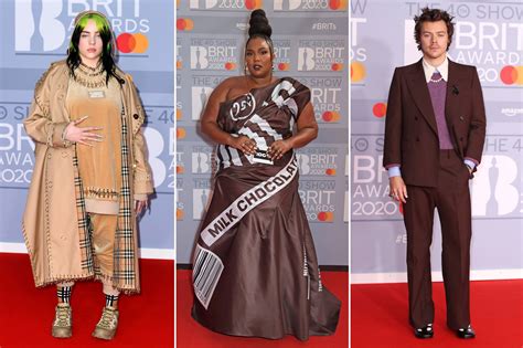 The Most Glamorous Looks From The Brit Awards 2020 Red Carpet
