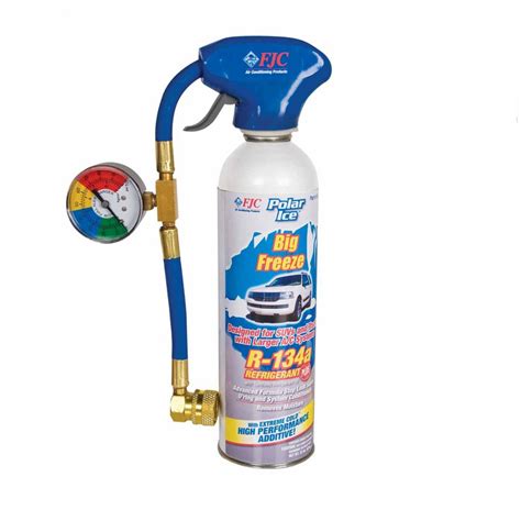 Fjc 501 R134a Big Freeze 22 Oz Freon Boost And Leak Sealer With Tap