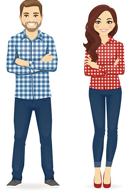 Casual Clothing Clip Art Vector Images And Illustrations Istock