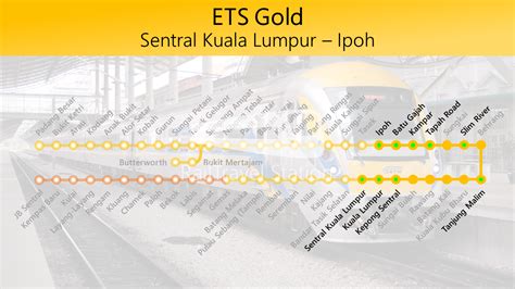 (a) all ets trains between kl & ipoh, but you can check times at 12go.asia or www.ktmb.com.my. ETS Gold | Malaysia Train Tickets, ETS Seating Plans ...
